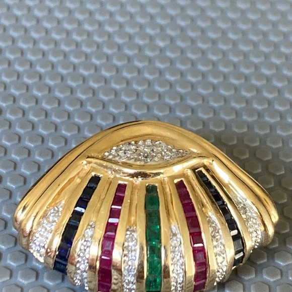 Marked 14k gold tested big pendant - Picture 3 of 4